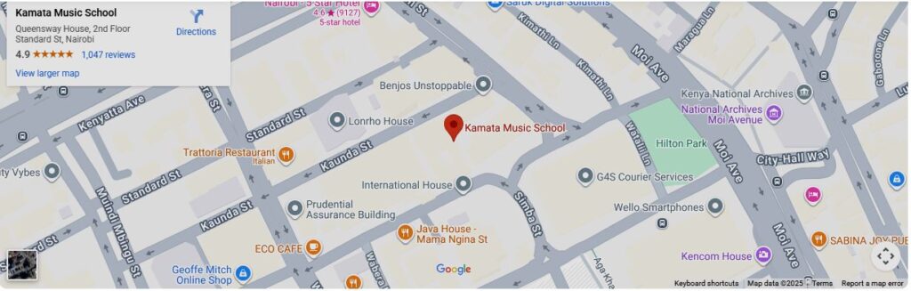 Direction to Kamata Music School