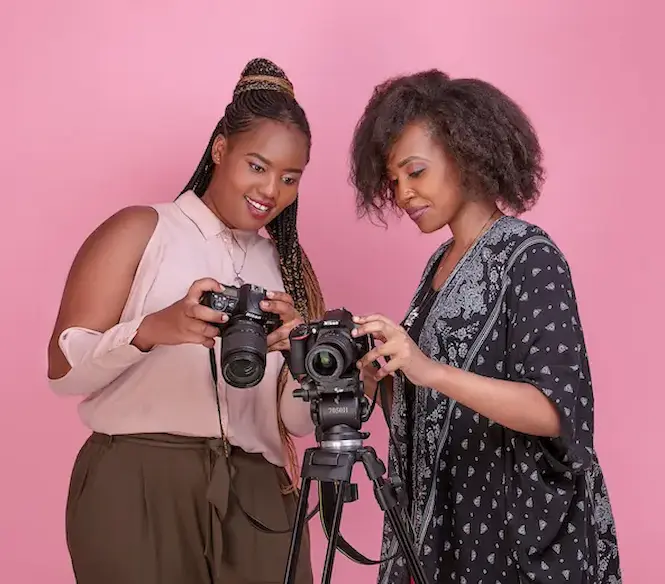 Professional photography and videography training at Kamata School