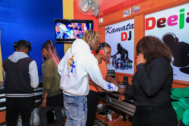 Become a professional DJ at Kamata Academy Nairobi.